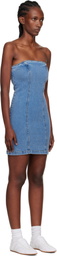 Holzweiler Blue Kristin Denim Minidress