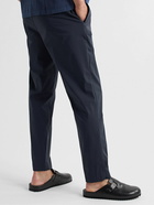 Theory - Curtis Tapered Stretch-Nylon Trousers - Blue