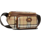 Burberry Beige Check Belt Bag