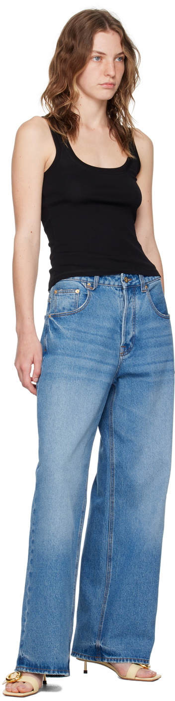 JACQUEMUS Black Les Classiques 'Le débardeur Gros Grain' Tank Top