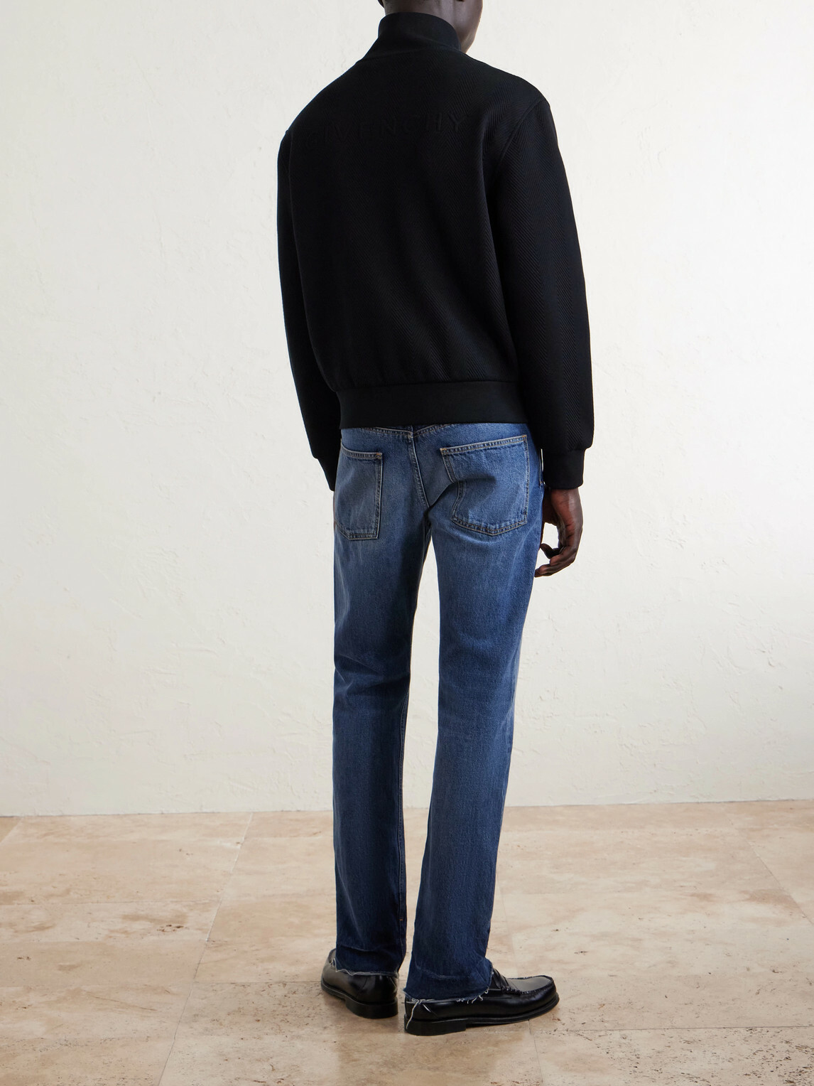 Givenchy - Cotton-Blend Zip-Up Sweatshirt - Black