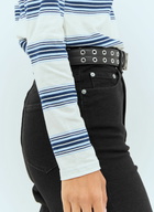 GANNI Double Eyelet Belt