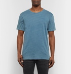 Nudie Jeans - Kurt Slim-Fit Indigo-Dyed Organic Cotton-Jersey T-Shirt - Men - Indigo