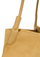 Victoria Beckham Victoria Panelled Suede Tote - Sand - One Size