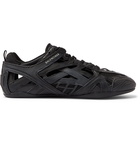 Balenciaga - Drive Mesh and Rubber Sneakers - Black