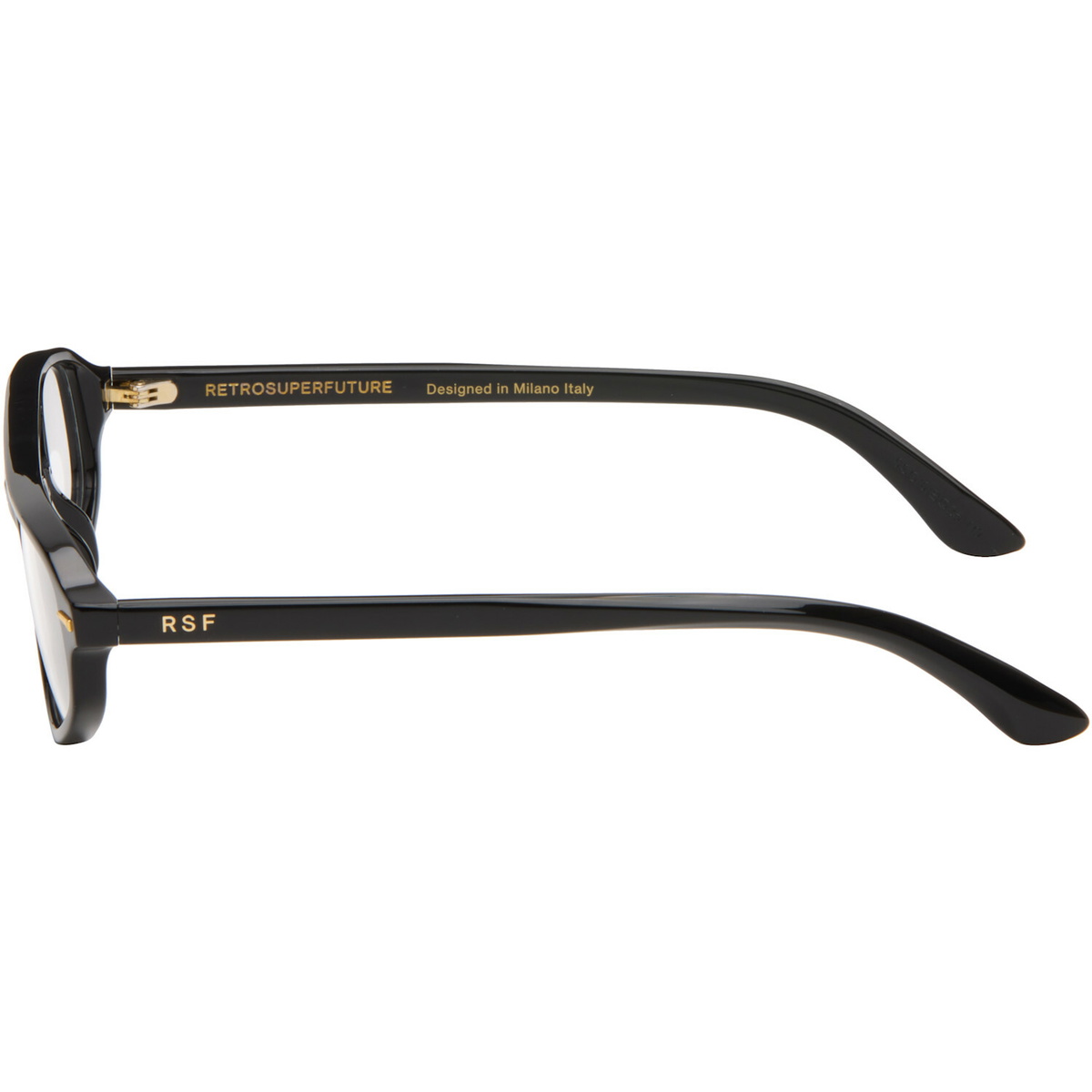 RETROSUPERFUTURE Black Numero 153 Glasses