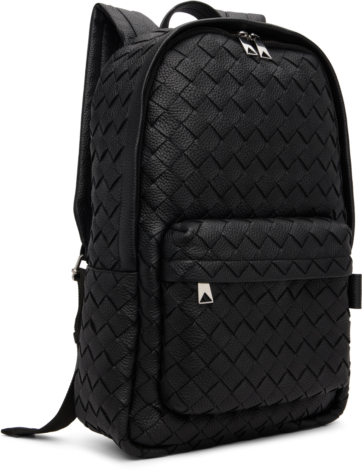 BOTTEGA VENETA Black Intrecciato Galaxy 