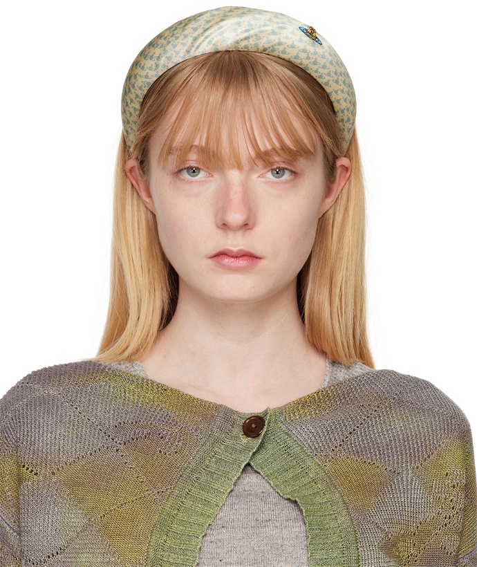 Photo: Vivienne Westwood Off-White Embroidered Headband