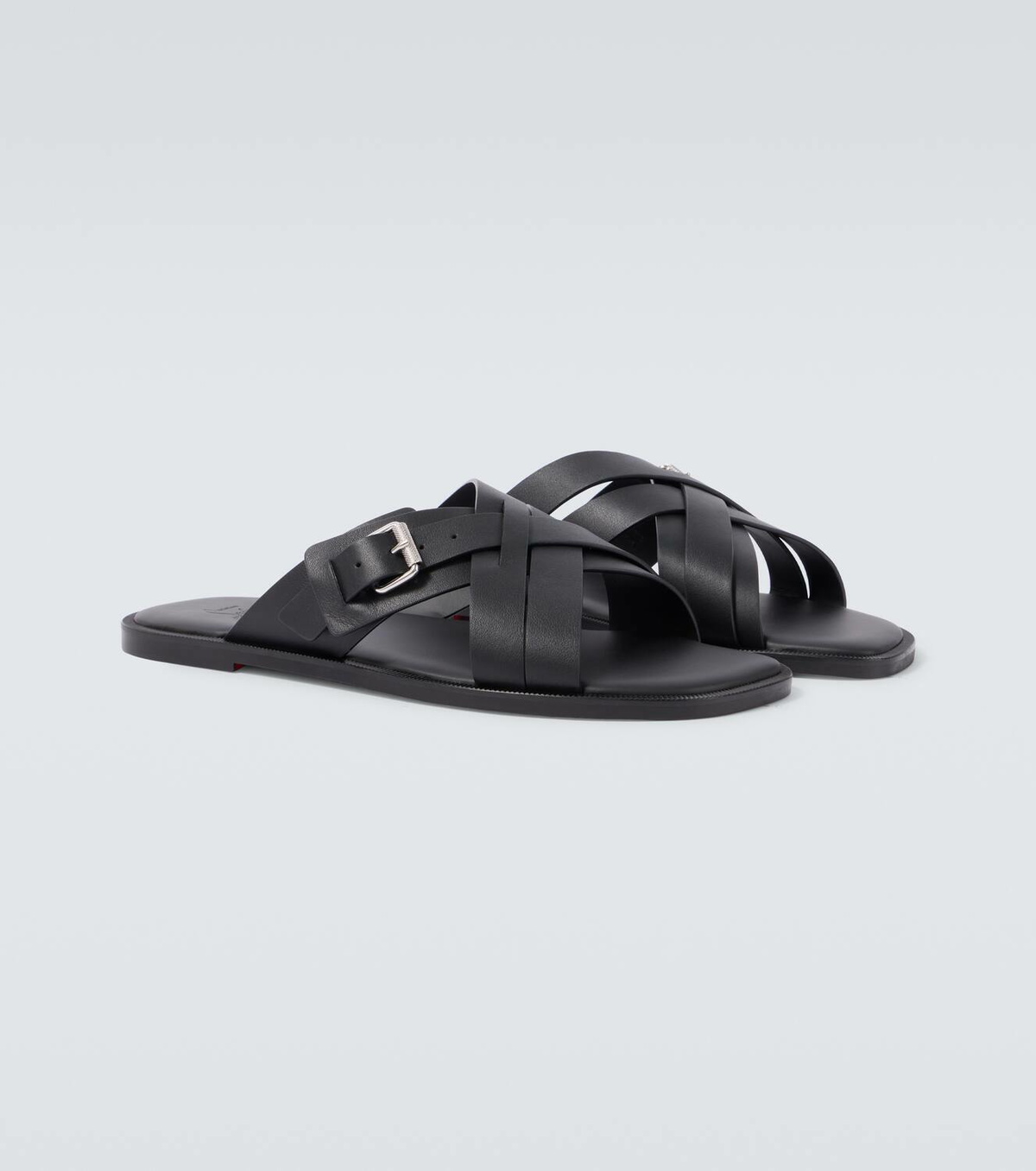 Christian Louboutin Emircross leather sandals