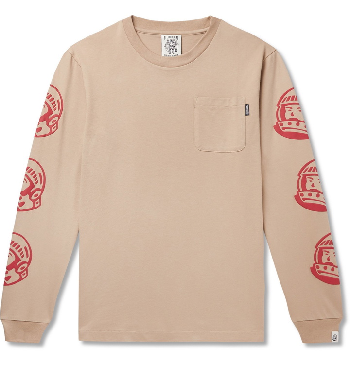 Photo: Billionaire Boys Club - Logo-Print Cotton-Jersey T-Shirt - Neutrals
