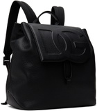 Dolce&Gabbana Black Deerskin Backpack