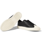 Common Projects - Achilles Retro Textured-Leather Sneakers - Men - Black