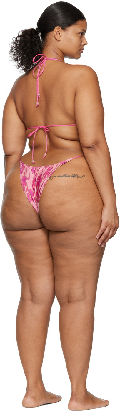 DOS SWIM SSENSE Exclusive Pink Ari & Mila Bikini