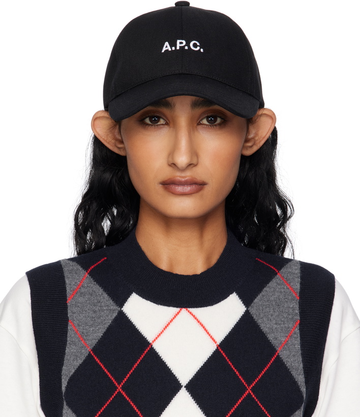 Photo: A.P.C. Black Charlie Baseball Cap