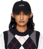 A.P.C. Black Charlie Baseball Cap