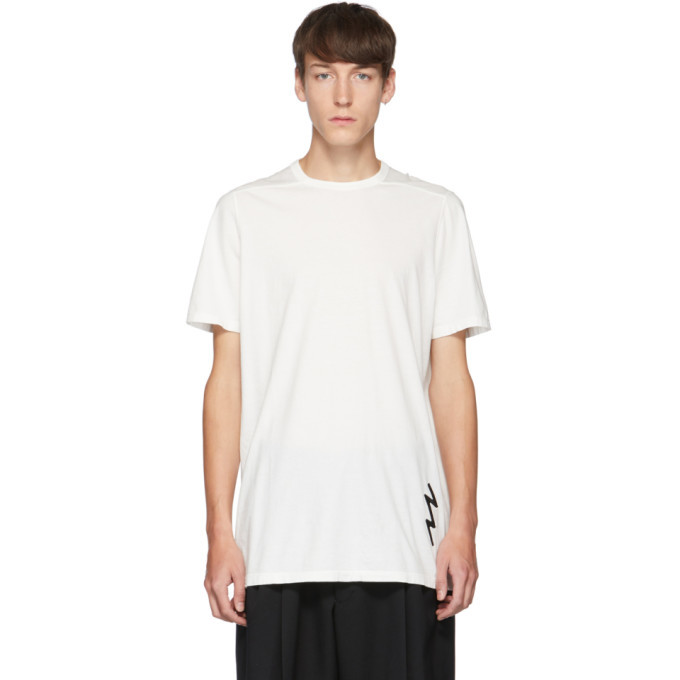 Photo: Rick Owens White Lighting Bolt T-Shirt