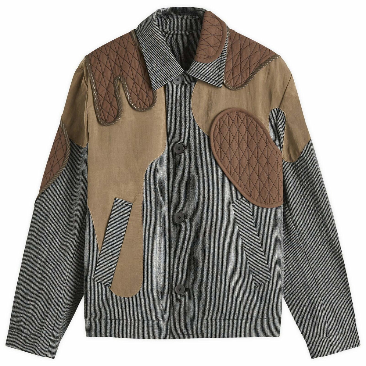 2013AW 初期 Craig Green ジャケット Drawstring Jacket (CG-CWOSHI23-GREEN)