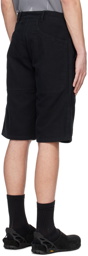 ROA Black Durable Shorts