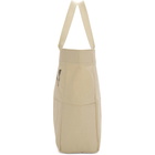 Visvim Ivory Canvas Stencil Tote