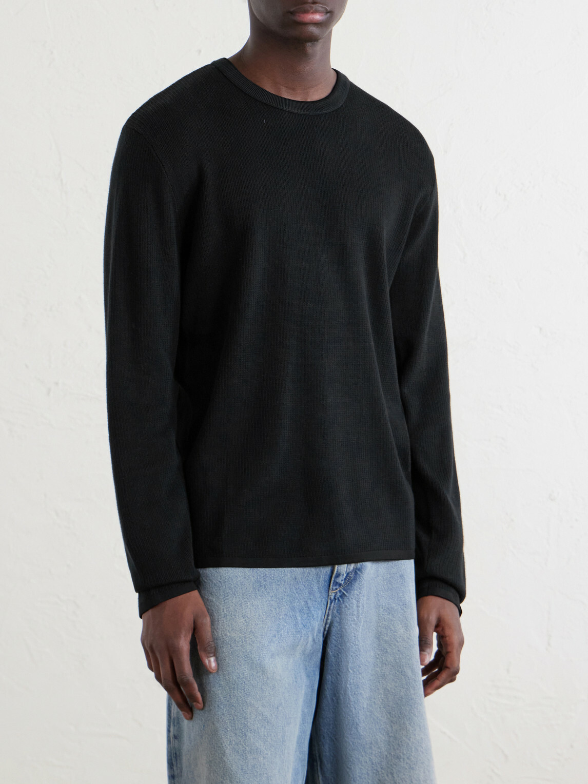 Rag & Bone - Cotton-Blend Sweater - Black