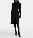 Wolford Mermaid cutout open-knit catsuit