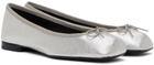 rag & bone Silver Joey Ballerina Flats