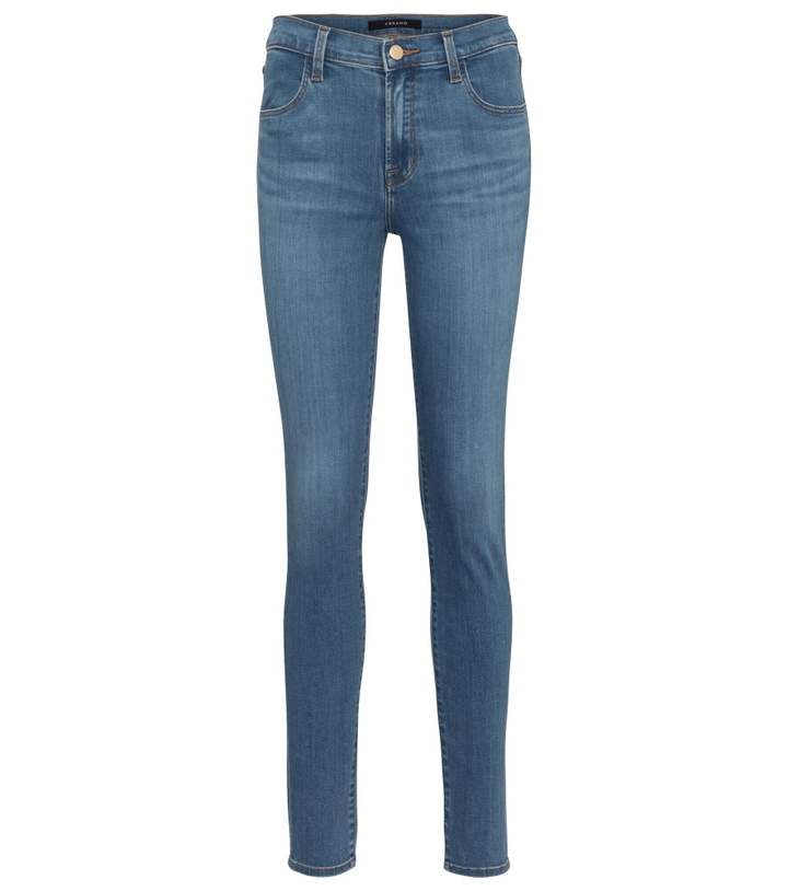 Photo: J Brand - Maria high-rise skinny jeans