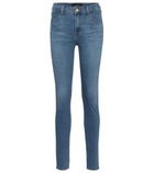 J Brand - Maria high-rise skinny jeans