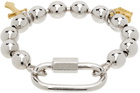 IN GOLD WE TRUST PARIS Silver & Gold Lordly Punk Bracelet