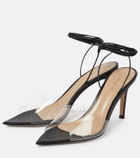 Gianvito Rossi - Skye 85 PVC and leather sandals