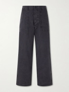 OrSlow - Summer Fatigue Straight-Leg Cotton Trousers - Black