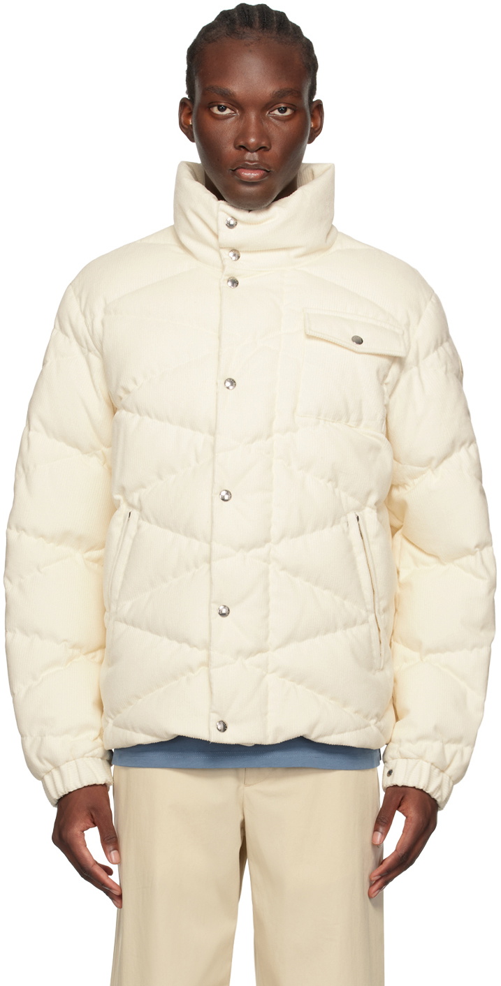 Moncler Off-White Kaver Short Down Jacket Moncler