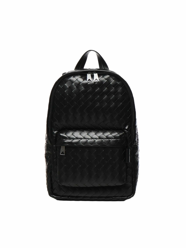 Photo: Bottega Veneta Small Intrecciato Backpack