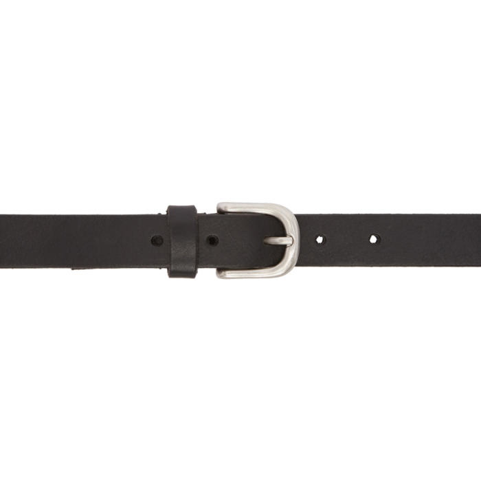 Photo: Our Legacy Black Leather Belt 