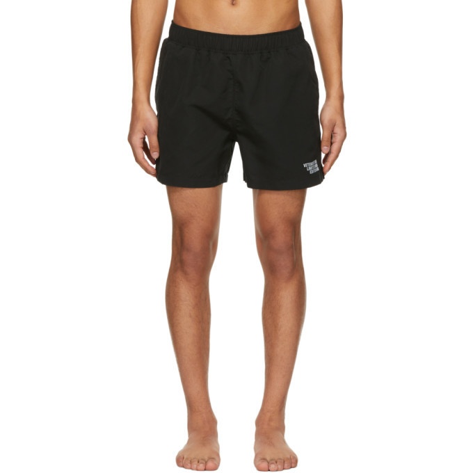 Photo: VETEMENTS Black Limited Edition Logo Swim Shorts