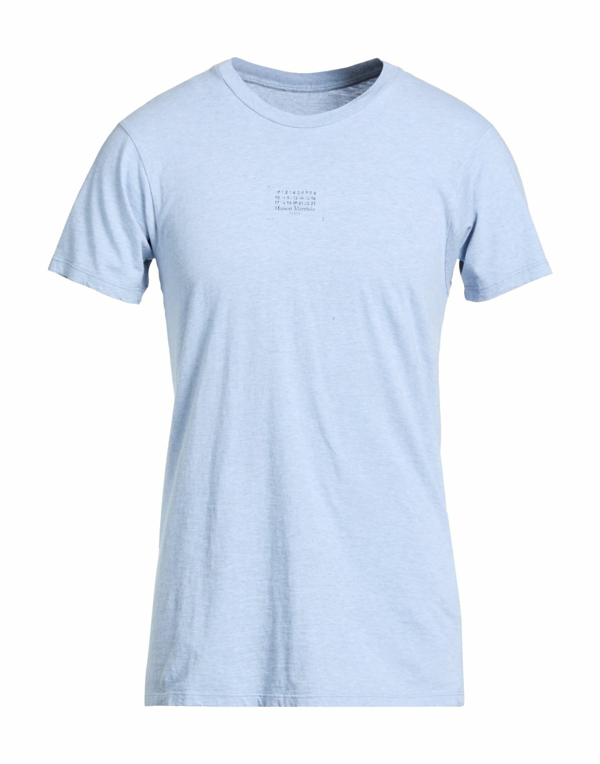 Maison Margiela Mens T-shirt Sky in Blue