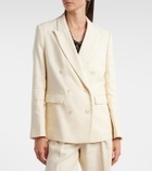 Dorothee Schumacher Casual Sophistication linen and cotton blazer