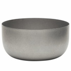ferm LIVING Tumbled Bowl in Stainless Steel 