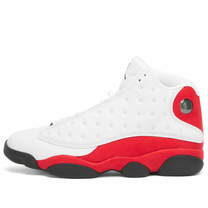 Photo: Air Jordan Men's 13 Retro Sneaker in White/Black/True Red