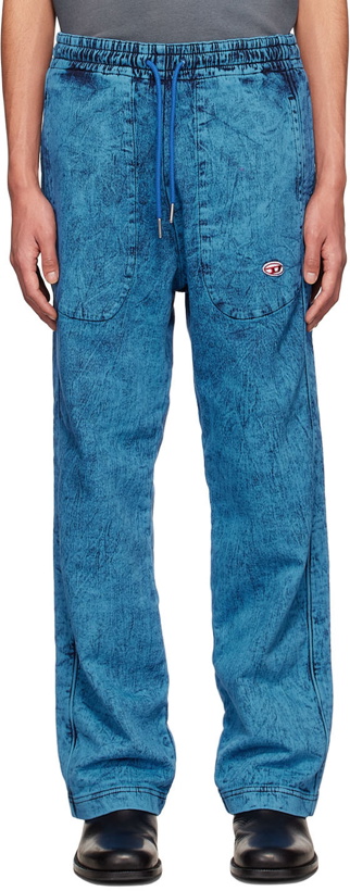 Photo: Diesel Blue D-Martians Straight Jeans
