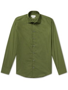 Richard James - Cotton-Poplin Shirt - Green