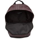 Bao Bao Issey Miyake Burgundy Daypack Backpack