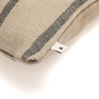 ferm LIVING Oleo Cushion in Natural/Black 