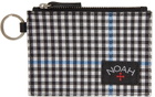 Noah Black & White Tartan Pouch