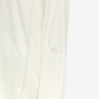Stylerunner Women's Double Kick Long Sleeve Top in Soft White