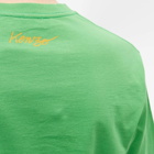 KENZO Paris Men's Kenzo Floral Print T-Shirt in Grass Green