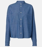 Loro Piana Gyles cotton chambray shirt