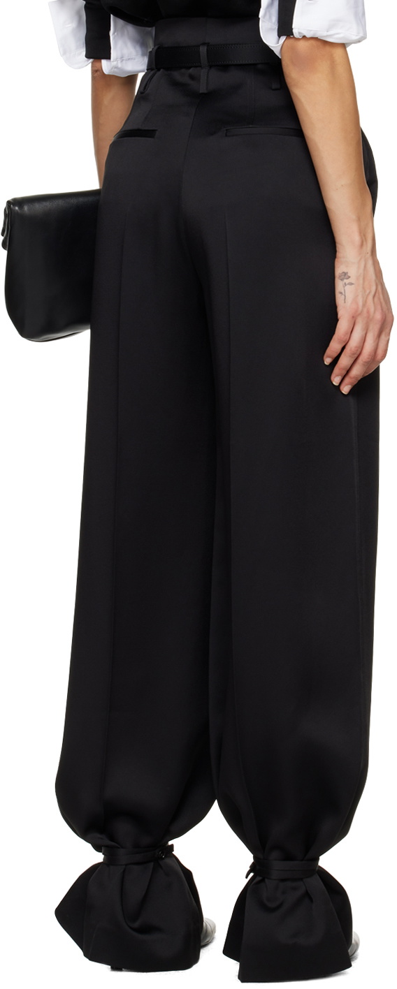 Jil Sander Black Viscose Trousers Women main image 1