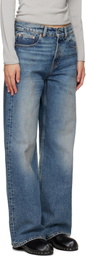 OUR LEGACY Blue Full Cut Jeans