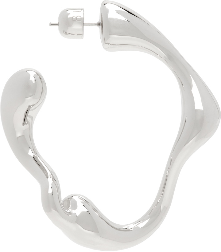 Photo: Maria Black Silver Splash Hoop Single Earring